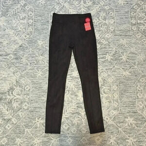 SPANX faux suede leggings